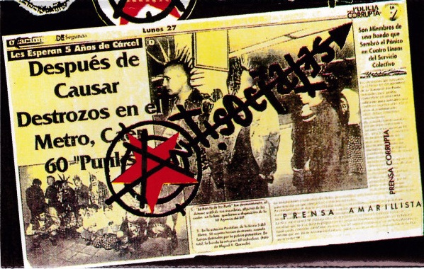 CASSETTE Antisociales K7 Antisociales